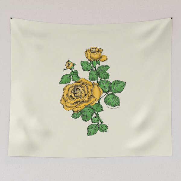Item preview, Yellow High-Centered Rose Bloom Double 16-25 Petals In 3+ Rows designed and sold by Rachael Taylor.