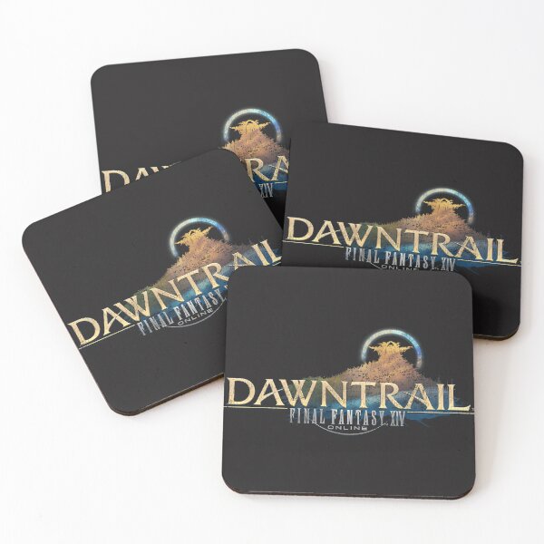 Item preview, Ffxiv Dawntrail Distressed Logo designed and sold by LaurenBarbreenn.