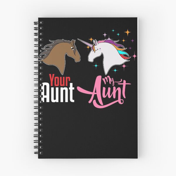Item preview, Your Aunt My Aunt Unicorn designed and sold by Kieran Abbott.