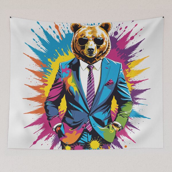 Item preview, The business bear designed and sold by LiveDesigner.