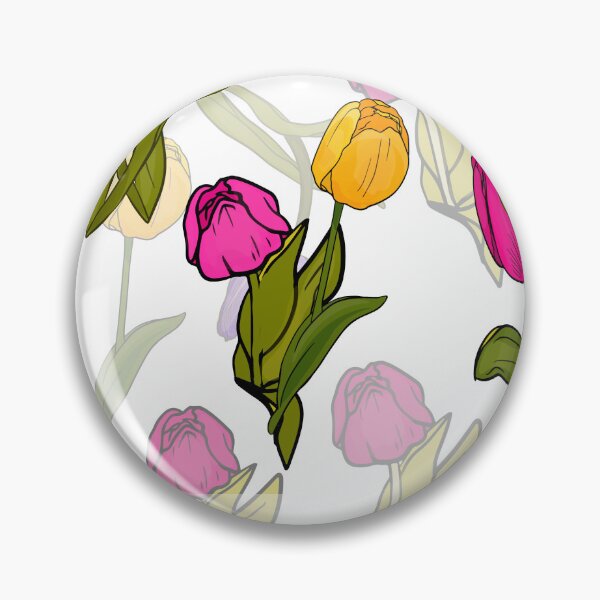 Item preview, Spring tulips. Flower art designed and sold by Anastasiia Yurevych.