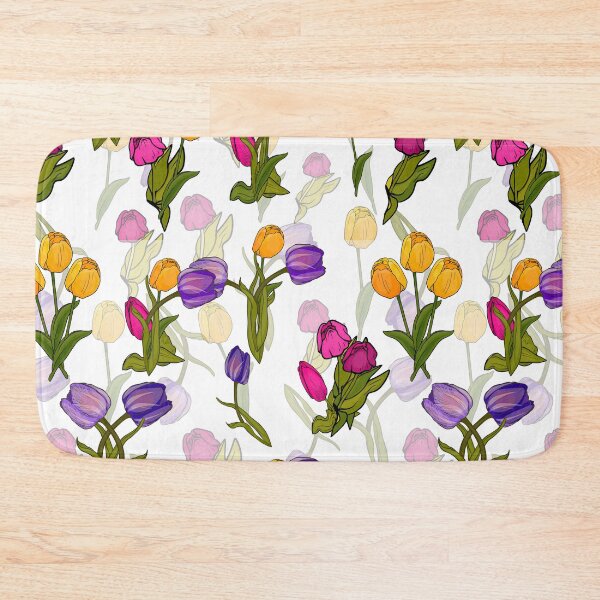 Item preview, Spring tulips. Flower art designed and sold by Anastasiia Yurevych.
