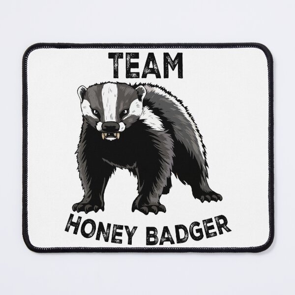 Item preview, Team Honey Badger designed and sold by Angry Swan Designs.