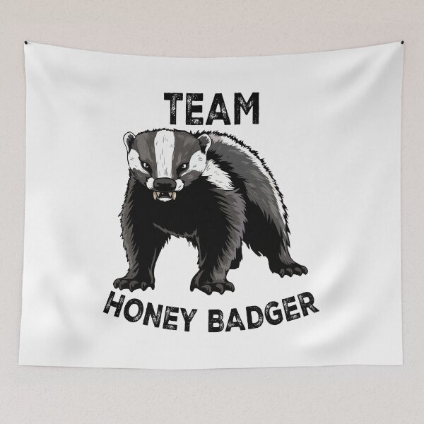 Item preview, Team Honey Badger designed and sold by Angry Swan Designs.