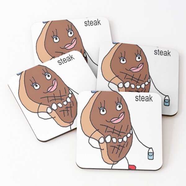 Item preview,  Big Miss Steak Meme Transparent Version designed and sold by Cynthiarquez.