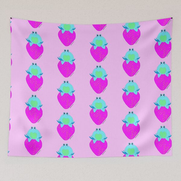 Item preview, Trippy froggy and strawberry  designed and sold by Reina Patrick.