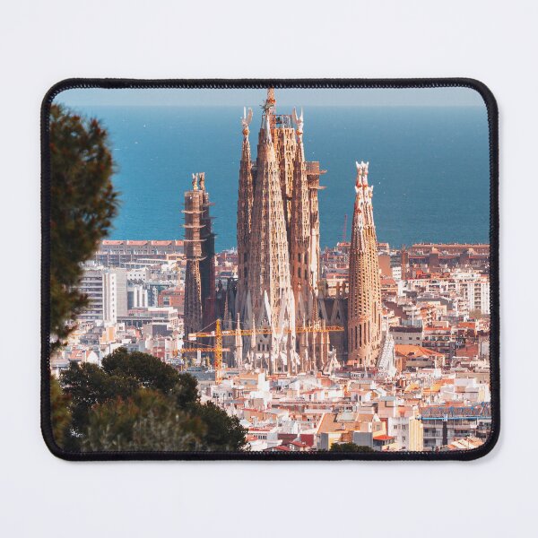 Item preview, Barcelona city view designed and sold by Gabriel Tudor.