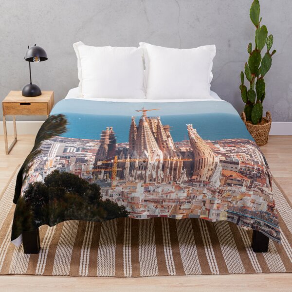 Item preview, Barcelona city view designed and sold by Gabriel Tudor.