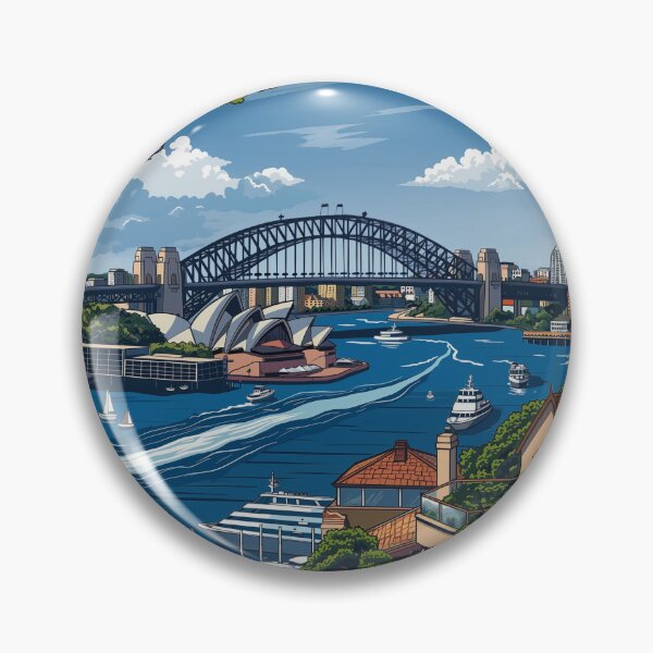 Item preview, Estilo de dibujos animados de Sydney designed and sold by Durro.