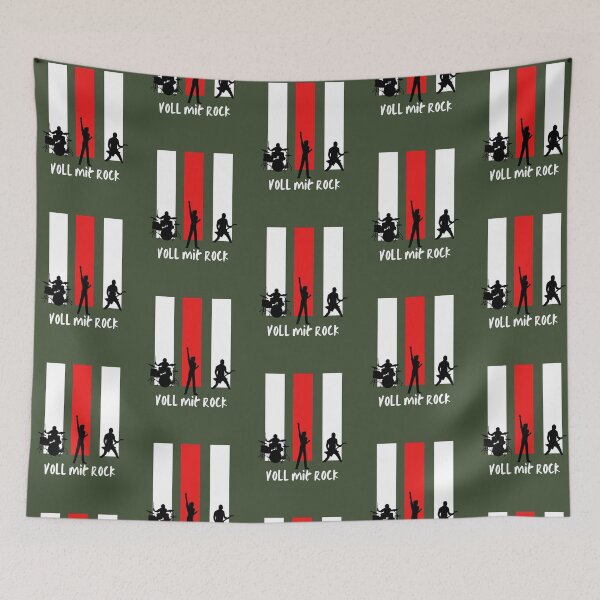 Item preview, Voll mit Rock | Fondo verde designed and sold by RM-Journey.