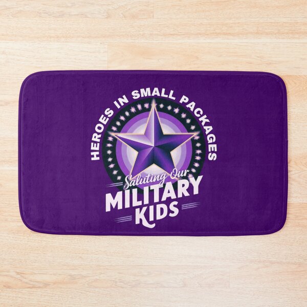 Item preview, Purple up Saluting our Brave military kids designed and sold by Taans-Creation.
