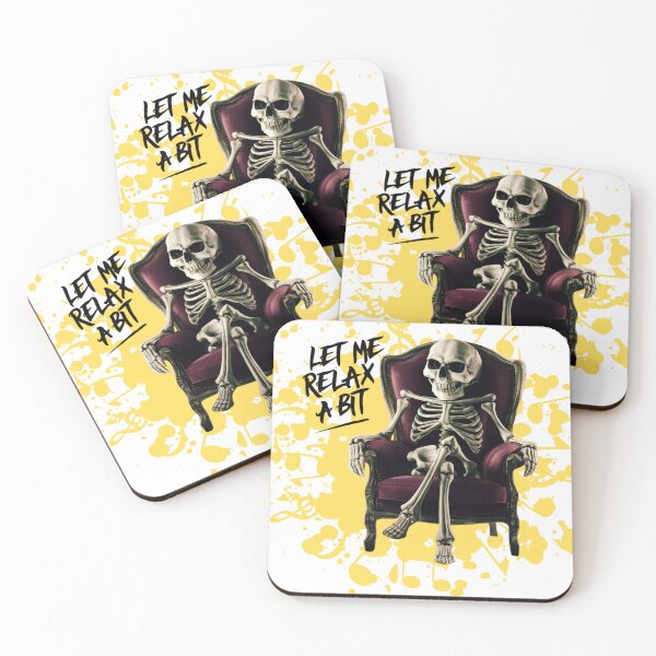 Item preview, Relaxation with Skeleton: Let Me Relax a Bit designed and sold by Colorful-Garden.