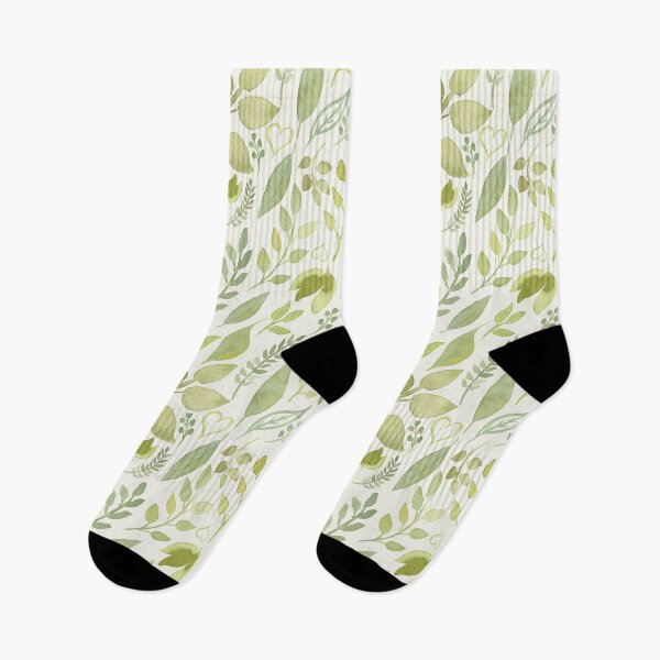 Item preview, Green Watercolor Leaves designed and sold by JocelynBateson.