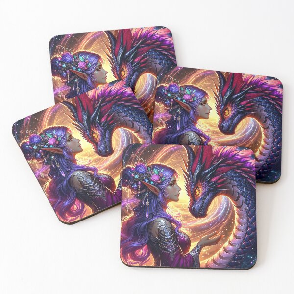 Item preview, Dragon whispers in the starlight designed and sold by Cerberus-Art.