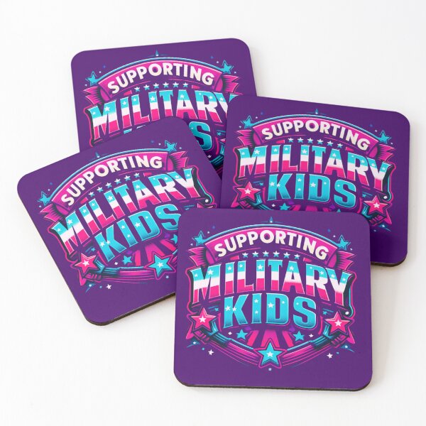 Item preview, Military Kids, Brave Purple up Souls designed and sold by Taans-Creation.