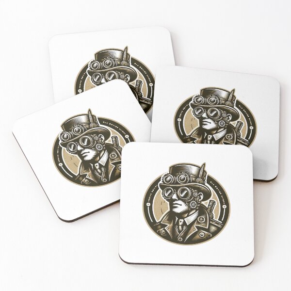 Item preview,  Steampunk  Man in Vintage Style  designed and sold by MusesWhispers.
