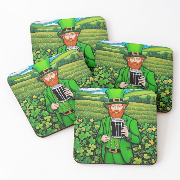 Item preview,  Folk Art Leprechaun  designed and sold by Colin Bentham.