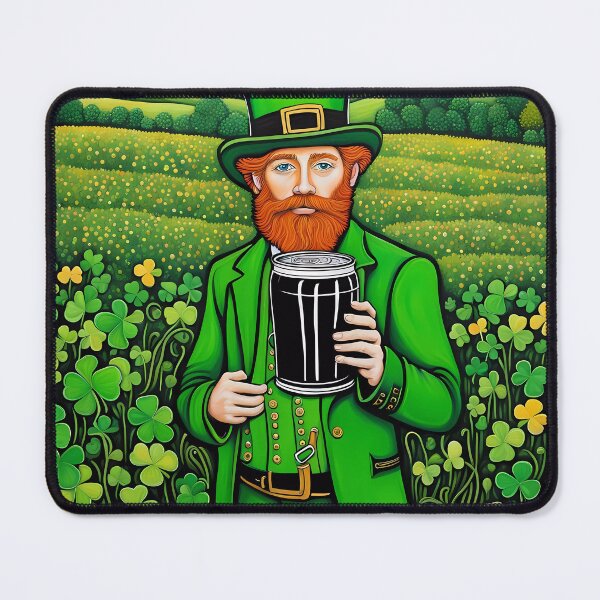 Item preview,  Folk Art Leprechaun  designed and sold by Colin Bentham.