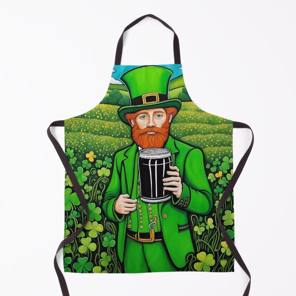 Item preview, Folk Art Leprechaun designed and sold by Colin Bentham.
