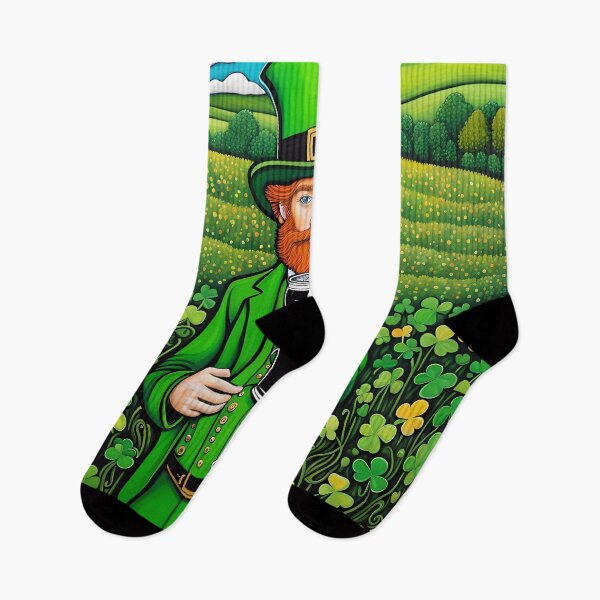Item preview,  Folk Art Leprechaun  designed and sold by Colin Bentham.