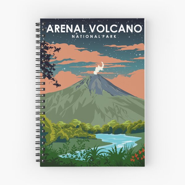 Item preview, Arenal Volcano Costa Rica National Park at Night designed and sold by Stadify.