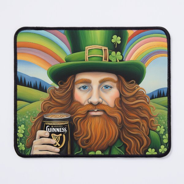 Item preview, Folk Art Leprechaun designed and sold by Colin Bentham.