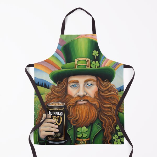 Item preview, Folk Art Leprechaun designed and sold by Colin Bentham.