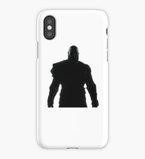 Black Kratos iPhone Case/Skin
