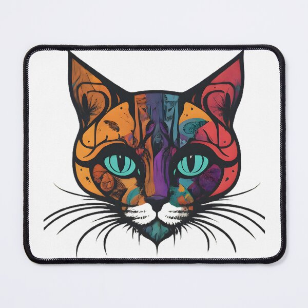 Item preview, An Art Cat Design In Very Paintful Pattern designed and sold by vincent9335.