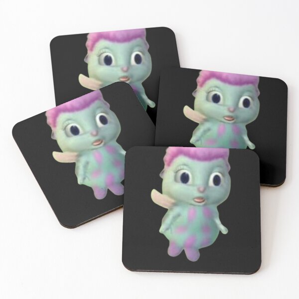 Item preview, Bibble (Fairytopia) - Cute Blue and Pink Cartoon Character - Print-Ready Design designed and sold by Gatsbird Design.