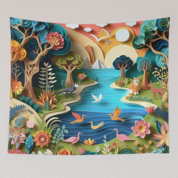 Item preview, A Cat in The Forest designed and sold by tilmizart.