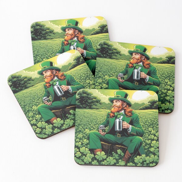 Item preview, Folk Art Leprechaun  designed and sold by Colin Bentham.