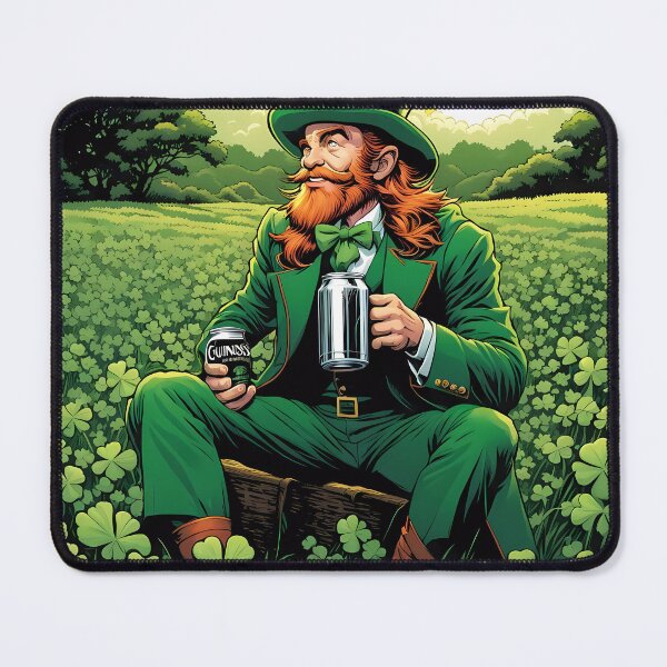 Item preview, Folk Art Leprechaun  designed and sold by Colin Bentham.