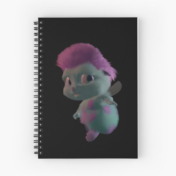 Item preview, Bibble (Fairytopia) Blue and Pink Cartoon Character Image for Print Products designed and sold by Gatsbird Design.