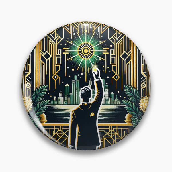 Item preview, Touching the Essence of Art Deco Elegance: A Tribute to Timeless Design designed and sold by jgvisualarts.