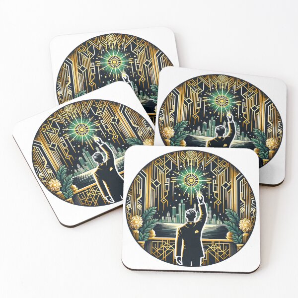 Item preview, Touching the Essence of Art Deco Elegance: A Tribute to Timeless Design designed and sold by jgvisualarts.
