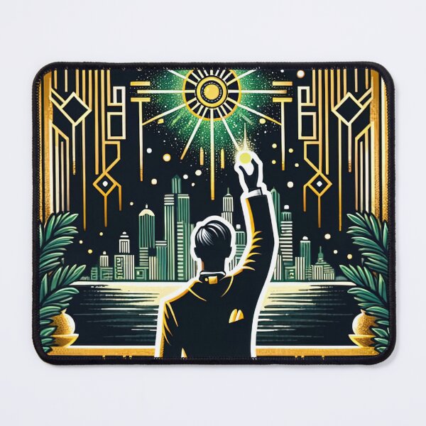 Item preview, Touching the Essence of Art Deco Elegance: A Tribute to Timeless Design designed and sold by jgvisualarts.