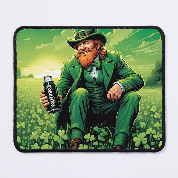 Item preview, Folk Art Leprechaun  designed and sold by Colin Bentham.