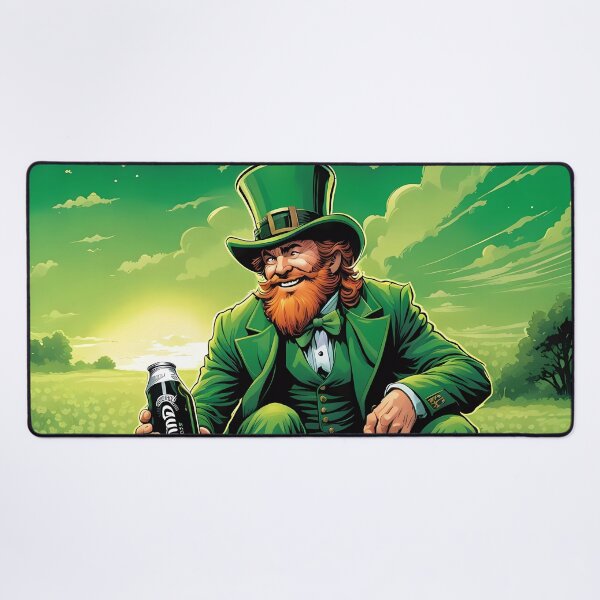 Item preview, Folk Art Leprechaun designed and sold by Colin Bentham.
