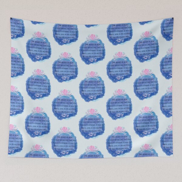 Item preview, The Heart Of Man Is Much Like The Sea. Vincent Van Gogh Quote designed and sold by Rebel-Design.