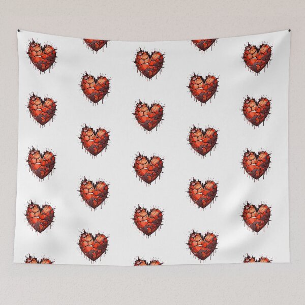 Item preview, broken heart designed and sold by ebialonestar.