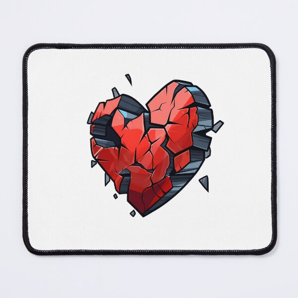 Item preview, broken heart designed and sold by ebialonestar.