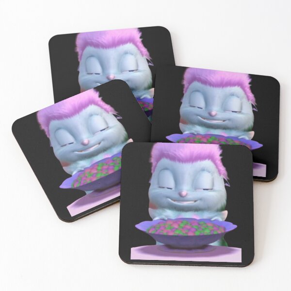Item preview, Bibble (Fairytopia) Blue and Pink Cartoon Character - Vibrant Image for Print Products designed and sold by Gatsbird Design.