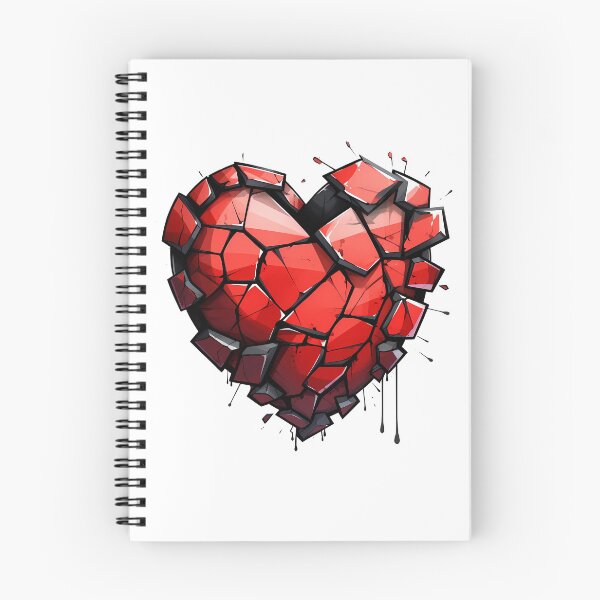 Item preview, broken heart designed and sold by ebialonestar.