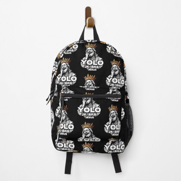 Item preview, YOLO JK BRB Jesus designed and sold by plushism.
