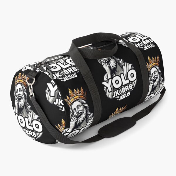 Item preview, YOLO JK BRB Jesus designed and sold by plushism.