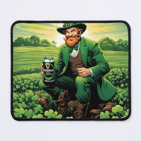 Item preview, Folk Art Leprechaun designed and sold by Colin Bentham.