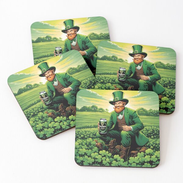 Item preview, Folk Art Leprechaun  designed and sold by Colin Bentham.