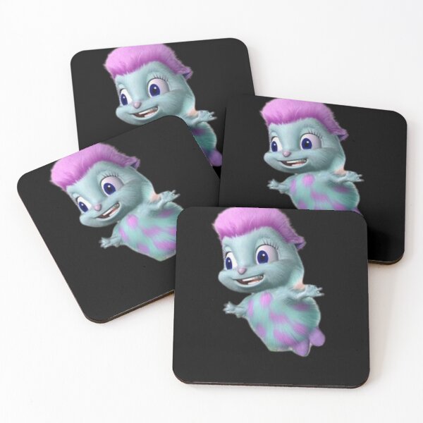 Item preview, Bibble (Fairytopia) Blue and Pink Cartoon Character Printed Image designed and sold by Gatsbird Design.