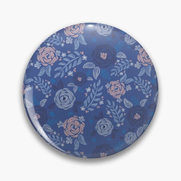 Item preview, Watercolor Roses, Blue designed and sold by serafineaandd.
